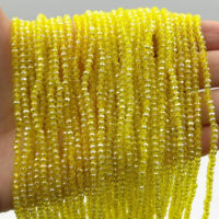 Намистини Рондель 2,5*3мм 170шт Жовтий БХ280