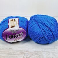 Ланосо Алпакана Файн (Lanoso Alpacana Fine) 100г/220м 954 блакитний