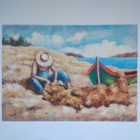 Арт постер репродукція "Рибак" 50*70см