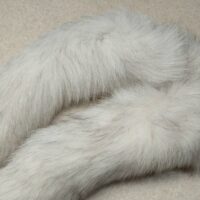 Хвост Песец 40-45см белый