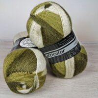 Мадам Трікоте Ангора (Madame Tricote Angora) 100г/500м 401 меланж оливковий