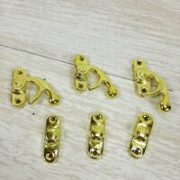 Замок А-032 золото 33*29мм
