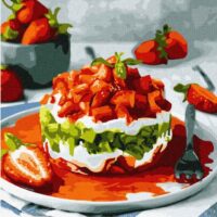 Картина за номерами КНО5613 Солодке поєднання 40*50см