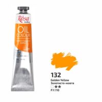 Фарба олійна Rosa Gellery 45мл 132 Золотисто-жовта
