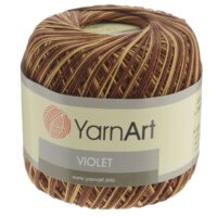 ЯрнАрт Віолет Меланж (YarnArt Violet Melange) 50г/282м 0017 бежево-коричневий