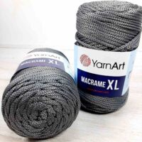 Ярнарт макраме XL 250/130м 159 темно-сірий