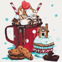 Картина за номерами КНО5532 Смак дитинства 40*40см