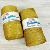 Шнур ПП Шикимікі Медіум (Shikimiki Medium Melange) 4мм 250г/82м 25075 манго