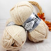 Алізе Суперлана Максі (Alize Superlana maxi) 100г/100м 310 медовий