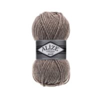 Алізе Суперлана Максі (Alize Superlana maxi) 100г/100м 207 бежево-сірий