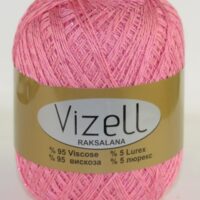Візел Роксолана Люрекс (Vizell Raksalana Lurex) 100г/530м 526 рожевий