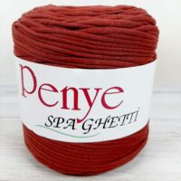 Шнур Бед Ярн Пеня (Bead Yarn Penye) 650г/120м темний теракот трикотаж