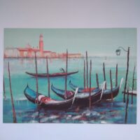 Арт постер репродукція "На воді" 50*70см