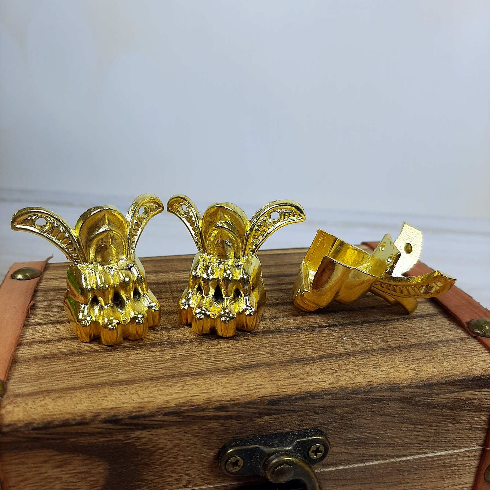 Ніжка С-024-2 золото 43*34мм метал