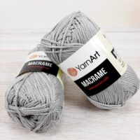 Ярнарт Макраме (YarnArt Macrame) 90г/130м 149 світло-сірий