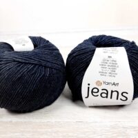 ЯрнАрт Джинс (YarnArt Jeans) 50г/160м 28 сірий темний