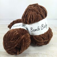 Бембі Бебі (Bambi Baby) 100г/110м 40 коричневий велюр
