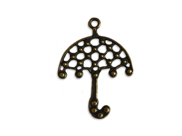 Фурнитура металлическая Зонтик 38мм бронза (Ф1, S8314) 160155
