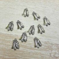 Фурнитура металлическая Колокольчик серебро 23 мм (Ф2 2482) 160069