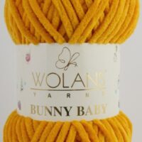 Воланс Бані бебі (Wolans Yarns Bumy Baby) 100г/120м 100-25 жовтий темний