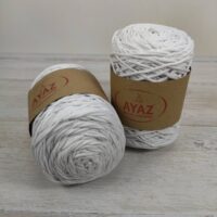 Аяз Памук Макраме (Ayaz Pamuk Makreme) 250г/150м 1208 білий