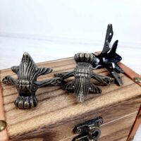 Ніжка С-017-7 стара латунь 65*45мм метал