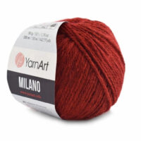 Ярнарт Мілано (YarnArt Milano) 50г/130м 862 червоний