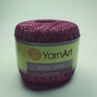 ЯрнАрт Віолет Люрекс (YarnArt Violet Lurex) 50г/270м 10112 марсала з люрексом
