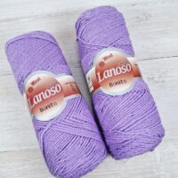 Ланосо Боніто (Lanoso Bonito) 100г/328м 965 темна лаванда