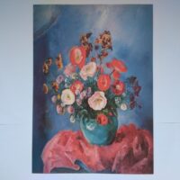 Арт постер репродукція "Ваза з квітами" 50*70см