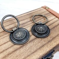 Ручка В-087-2 стара латунь 32*32мм