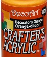 Фарба акрилова Crafter's 60мл DCA127-3 Темно-оранжевий