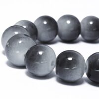 Бусины Стекло Двухцветные Окрашенные Круглые 6мм Серый