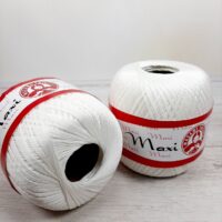 Мадам Трікоте Максі (Madame Tricote Maxi) 100г/565м 1000 білий