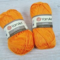Ярнарт Етамін (YarnArt Etamin) 30г/180м 446 оранж