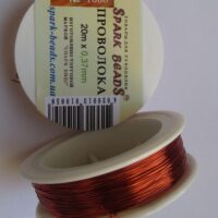 Spark Beads Проволка №1006 d 0,37мм 20м медь