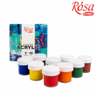 Набір акрилових фарб Color Rosa Start 9*10мл