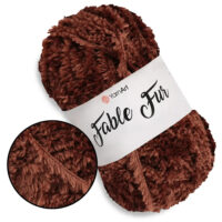 Ярнарт Фаблі Фур 100г/100м коричневий (без етикетки)