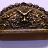 Ручка М-138 стара латунь 35*49мм