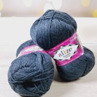 Алізе Супервош Комфорт Сокс 100 (Alize Superwash Comfort Socks) 100г/420м 872 темно-синій