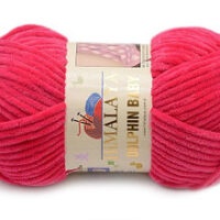 Гімалая Долфін Бебі (Dolphin Baby Baby) 100г/120м 80314 малиновий