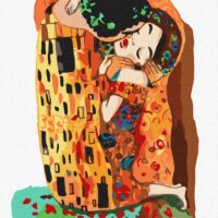 Картина за номерами КНО4866 Поцілунок 30*40см