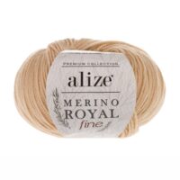 Алізе Меріно роял Файн (Alize Merino Royal Fine) 50г/175м 096 беж