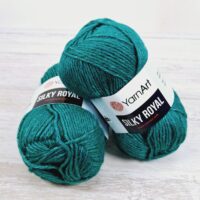Ярнарт Сілкі Роял (YarnArt Silky Royal) 50г/140м 439 смарагд