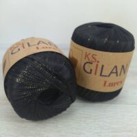КС Гілан Люрекс (KS.Gilan Lurex) 50г/50м чорний люрекс