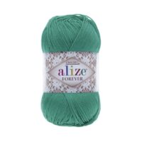 Алізе Фореве (Alize Flower Crochet) 50г/300м 210 яблучно-зелений