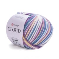 Ярнарт Клоуд (YarnArt Cloud) 100г/230м 5314 райдужний