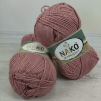 Нако Денім Спорт (Nako Denim Sport) 100г/265м 4130 припорошена троянда