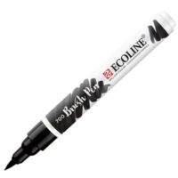 Маркер універсальний акварельний Ecoline Brush Pen №700 чорна