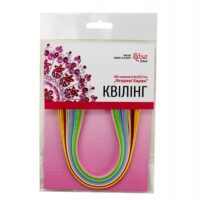 Полоски для квиллинга №1 Яркие краски 10цв.